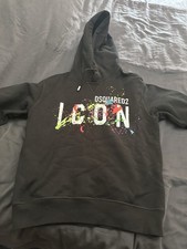 Dsquared2 Mens Black Hoodie