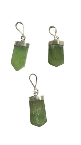 Peridot pendant stg - peridot,
