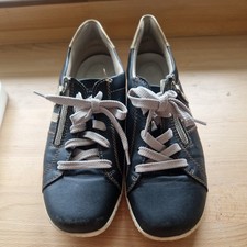 Remonte (Reiker)  Ladies Blue Leather Casual Shoe Euro 41 