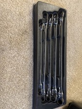 Extra Long Flexi Head Blue Point Ratchet Spanners Reversible Combination Spanner