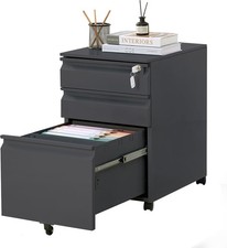 3 Drawer Mobile Filing Cabinet