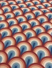 Retro Scallop Mid Century MCM