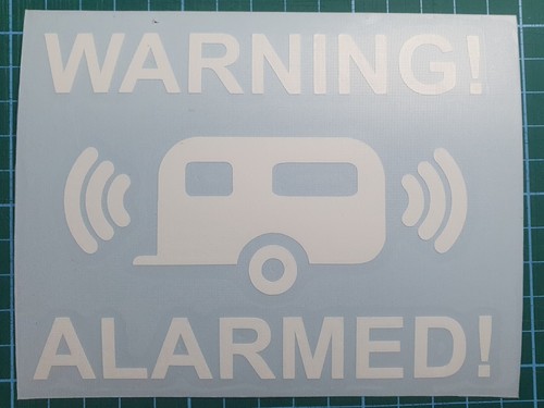 Caravan security stickers gps - caravan, stickers-gps
