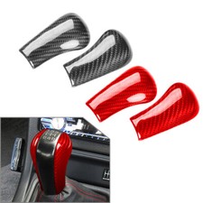 2Pcs Carbon Fiber Console Gear