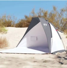 Stylish Beach Tent, Gray Waterproof,  Wind resistant portable, foldable