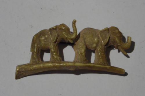 Vintage plastic elephant