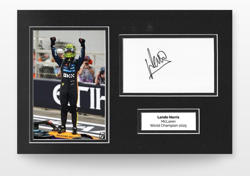 Lando norris hand - norris, hand-signed
