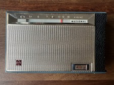 National 8-TRANSISTOR T-57 T57 Vintage Radio Made In Japan Working Order Retro