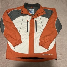 Crane Snow orange and grey