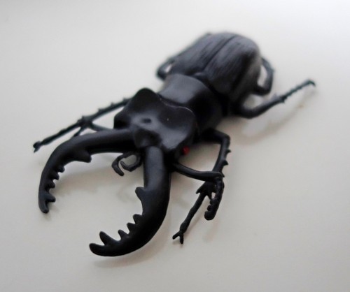 Realistic plastic toy stag - plastic,