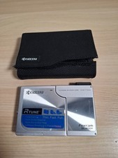 Kyocera Finecam SL400R 4.0MP Digital Camera Silver Tested