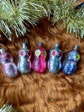 Vintage Soviet USSR Glass Xmas