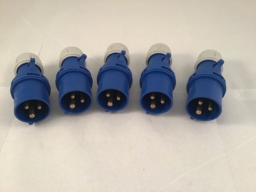 Pce brand 240v 16a blue - 5x,