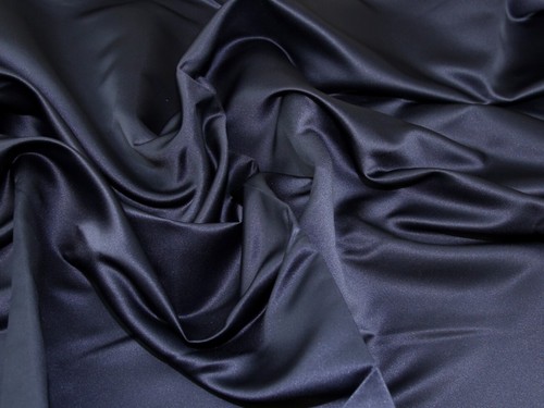 Sale navy blue silk - blue,