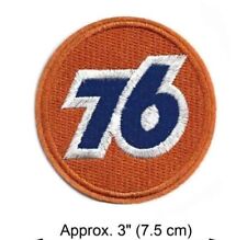 76 Sponsor Gas petrol station Iron On Patch Sew on Embroidered transfer sports