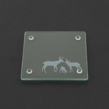 Deer Glass Coaster Stag Fawn