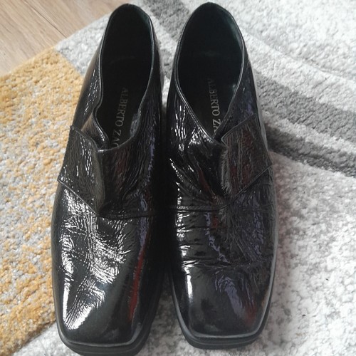 Alberto zago black strap - zago, shoes