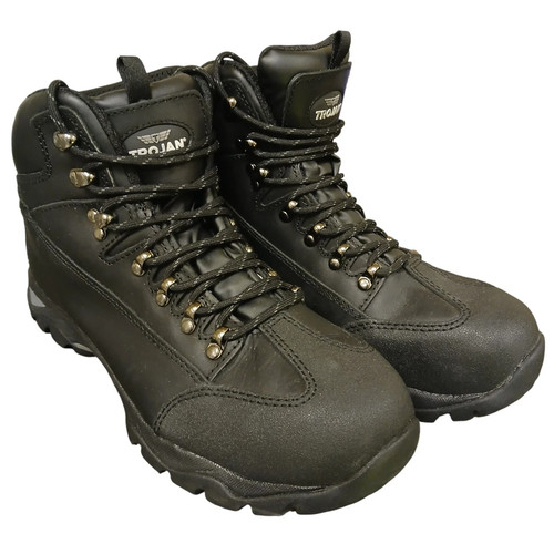 Trojan leather safety boots - trojan,