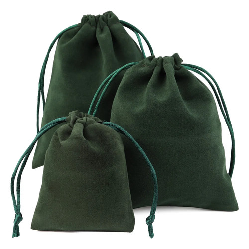 10pcs velvet drawstring - velvet, bags