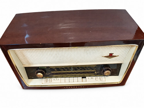 Old vintage radio receiver - radio,