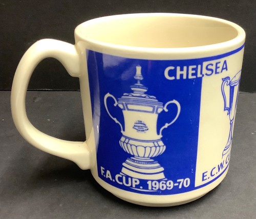 Chelsea rare mug 1971 ecwc - chelsea,