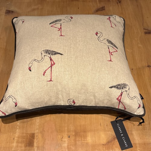 Clarke flamingo linen - clarke,