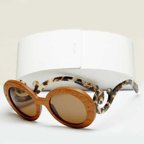 Prada sunglasses baroque wood - prada,
