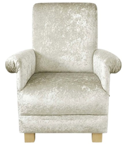 Velvet fabric adult chair - fabric,