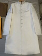 FRONTIER RAAS MENSWEAR - RAW SILK / COTTON SHERWANI - STUNNING ITEM - RRP: £950