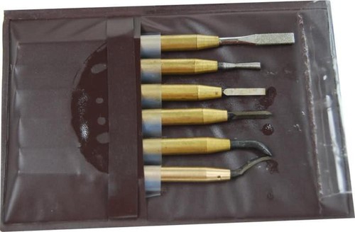Deburring scraping tools set - deburring, &