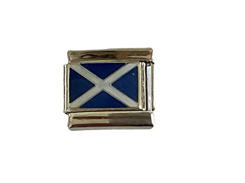 Scotland flag italian charm - italian,