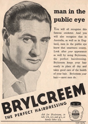 Vintage brylcreem advert - advert,