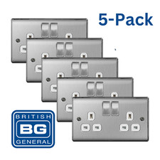 5x BG Nexus Double Socket