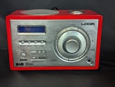 Logik Digital DAB/FM Radio Red With Alarm LOG3006DBE 