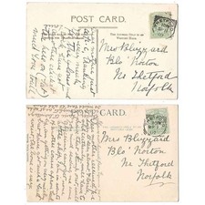 BLO' NORTON Norfolk, 2x