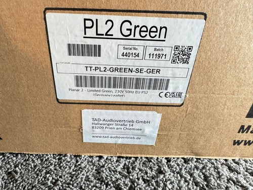 Rega planar pl2 green - rega, pl