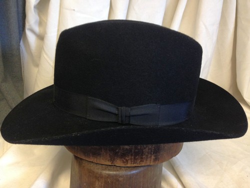Vintage stetson black wool - black,