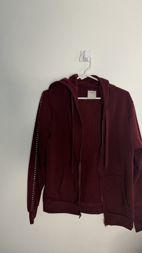 Women burgundy fleece - women’s,