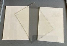 Pack of 3 Clear Picture Glass size 5” x 7” Real Photo Frame Glass 