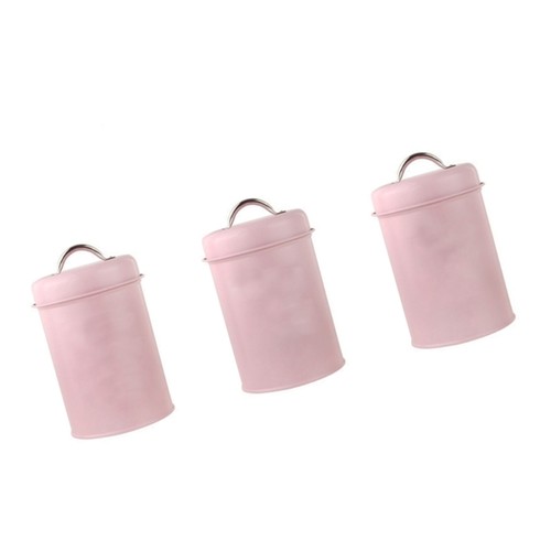 3pcs 1200ml iron canister set - 3pcs,