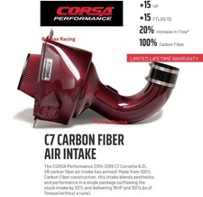 Corsa red carbon fiber cold