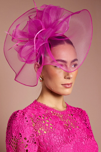 Coast magenta fascinator - magenta,
