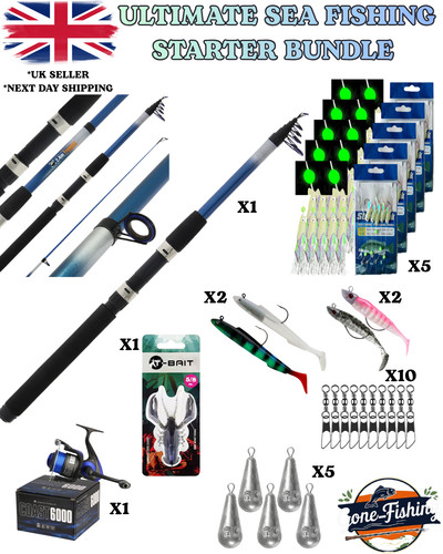 Complete sea fishing set - sea,