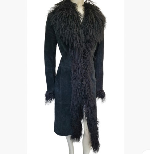 Real suede mongolian - real, wool