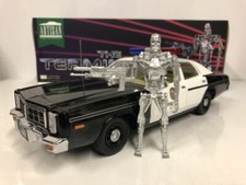 The Terminator Dodge Monaco Police with T-800  Greenlight 19042 1:18 Scale