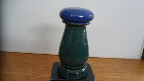 Denby boston blue green tall - "boston", blue/green