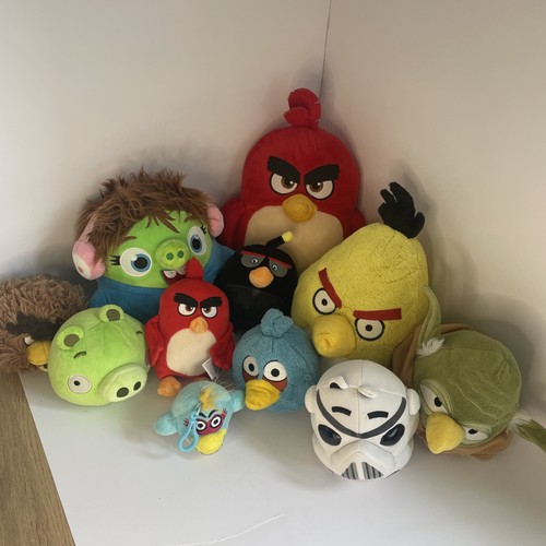 Angry birds soft toy bundle - ,