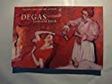 Degas Postcard Book by Unknown