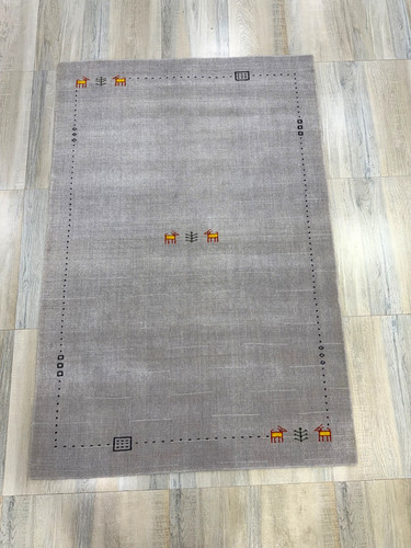 Gabbeh handmade area rug 4x6 - rug,