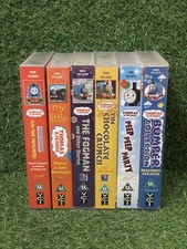 6x VHS Video Tapes Thomas the Tank Engine and Friends Childrens Kids Bundle